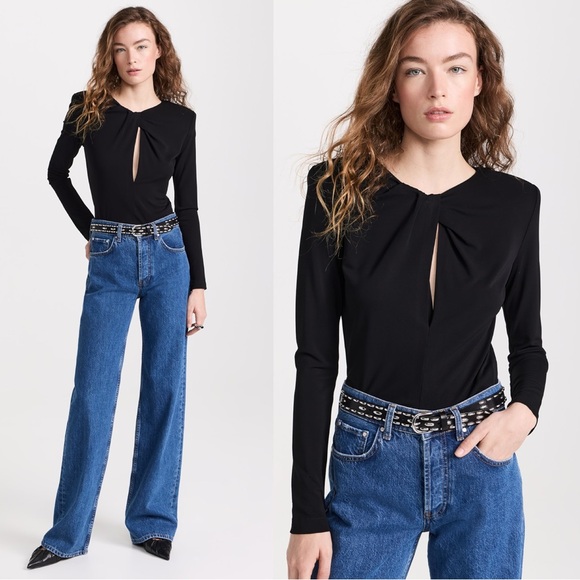 Anine Bing Tops - NWT Anine Bing Amaya Top in Black
